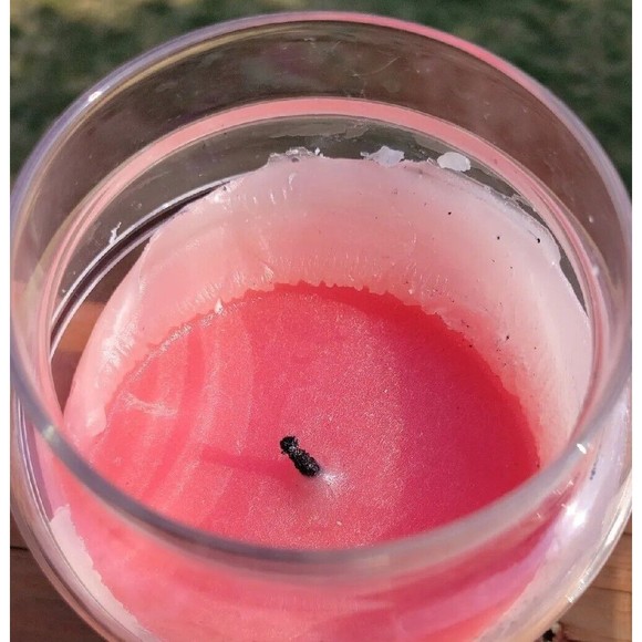 Yankee Candle Hearts & Flowers Black Band White Label 22 Oz Jar Retired RARE - Picture 11 of 14